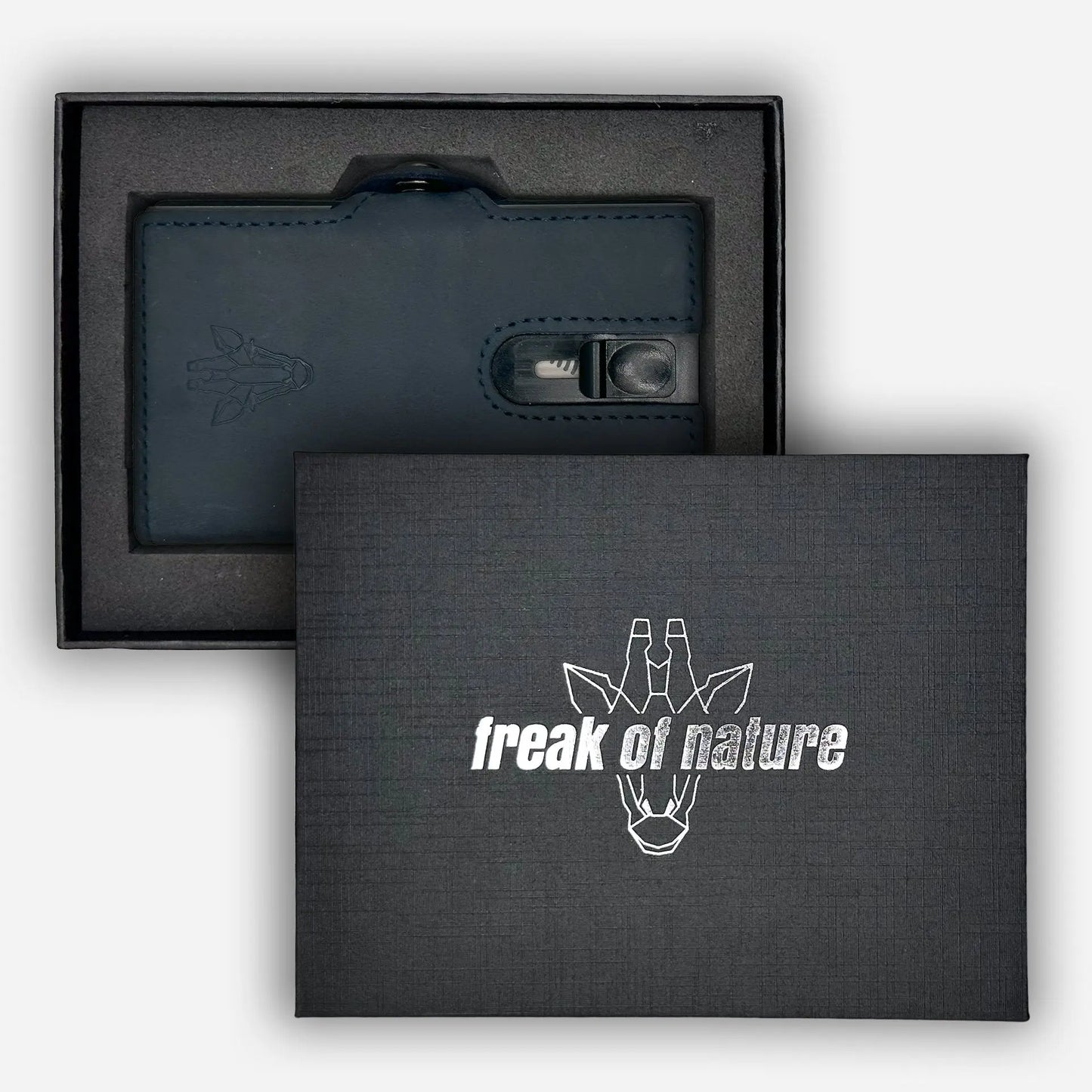 Heritage Leather Wallet | Blue - Freak Of Nature
