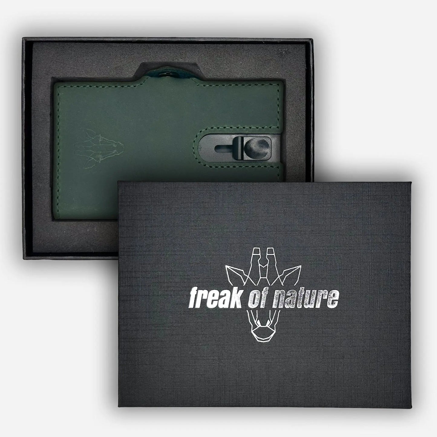 Heritage Leather Wallet | Green - Freak Of Nature