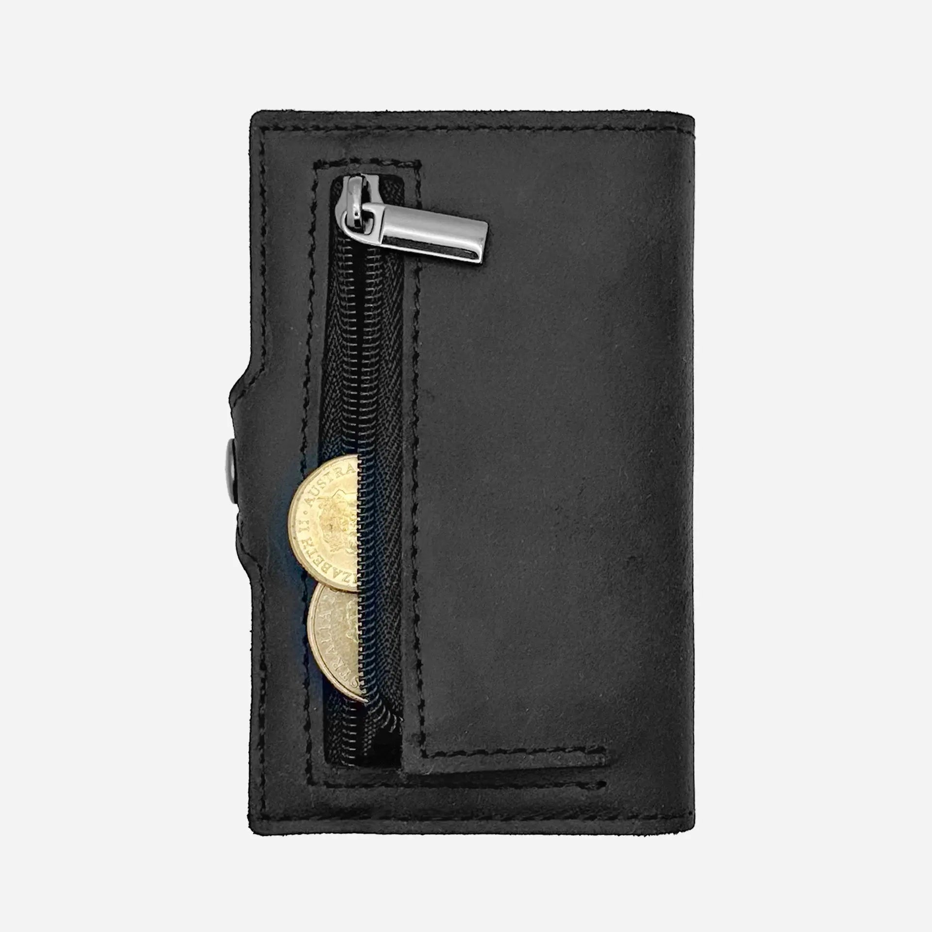 Heritage Leather Wallet | Black - Freak Of Nature