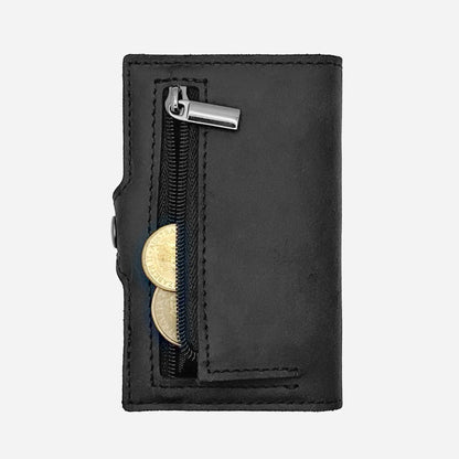 Heritage Leather Wallet | Black - Freak Of Nature
