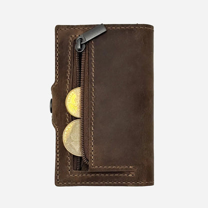 Heritage Leather Wallet | Cigar - Freak Of Nature