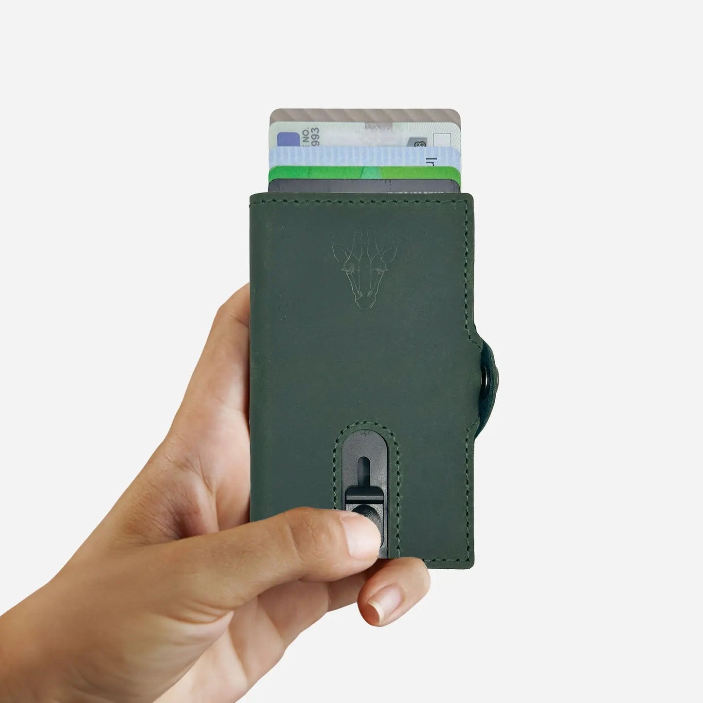 Heritage Leather Wallet | Green - Freak Of Nature