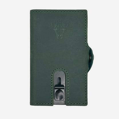Heritage Leather Wallet | Green - Freak Of Nature