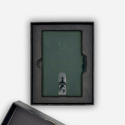 Heritage Leather Wallet | Green - Freak Of Nature