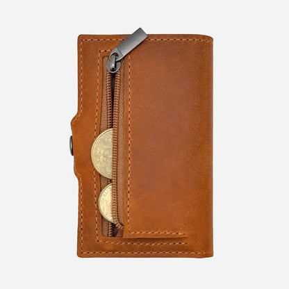 Heritage Leather Wallet | Tan - Freak Of Nature